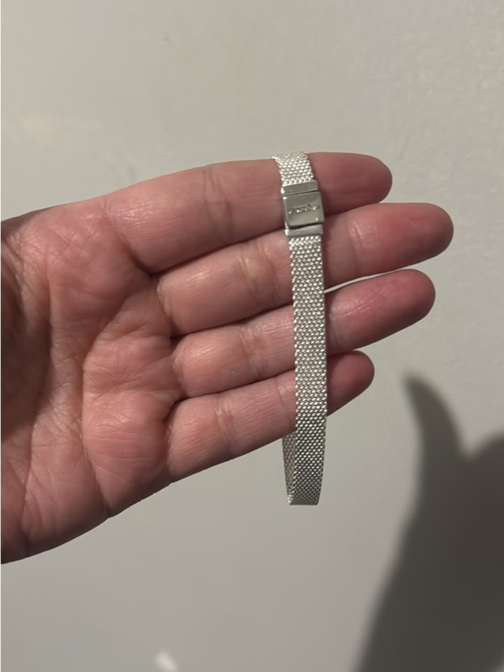 Pandora Silver Mesh Bracelet